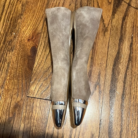 Enzo Angiolini - pointy toe flats - tan size 7.5. Like new condition. Worn once - Picture 2 of 6